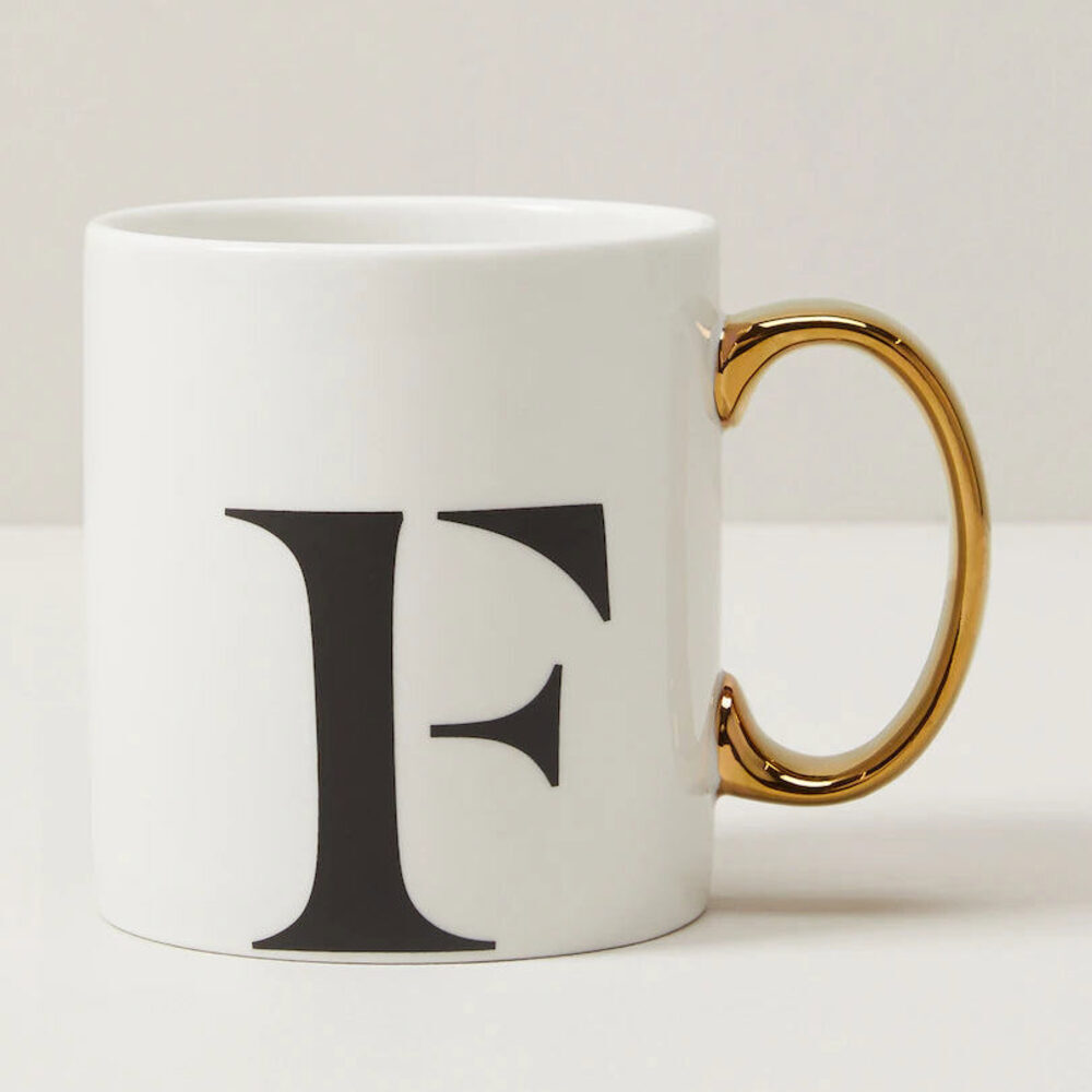 MONOGRAM MUG - WHITE - VARIOUS LETTERS - Picture 11 of 15